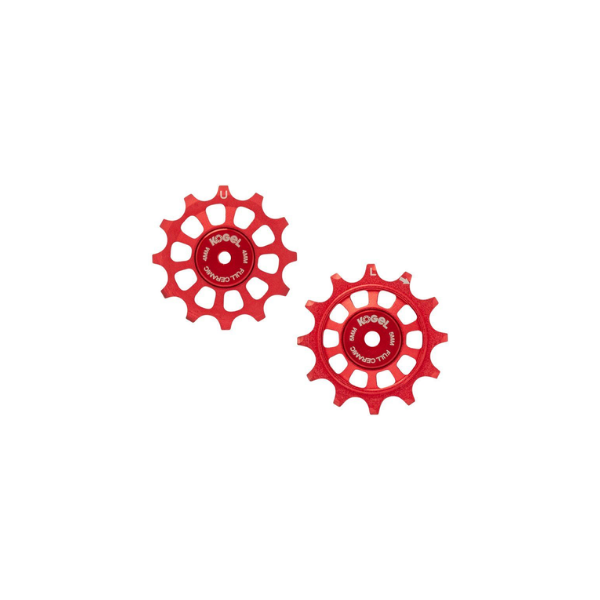 Roldanas 12/12T Full Cerámicas para SHIMANO 11 - Road (Red)