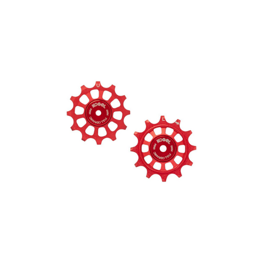 Roldanas 12/12T Full Cerámicas para SHIMANO 11 - Road (Red)