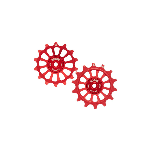Roldanas Kogel 14/14T para SRAM12 - Cross (Red)